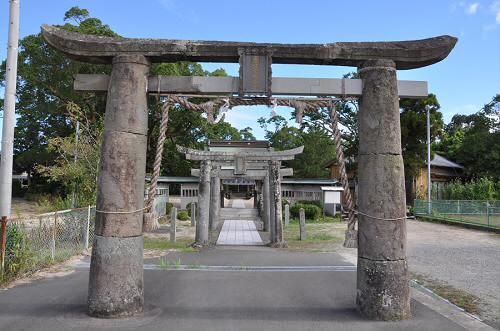 正一位若宮神社肥前鳥居