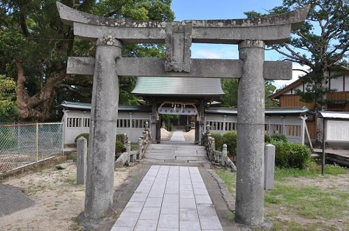 吉備津神社の鳥居