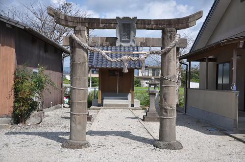 下黒井天満宮の鳥居