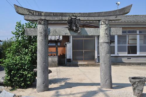 大石天満宮の鳥居