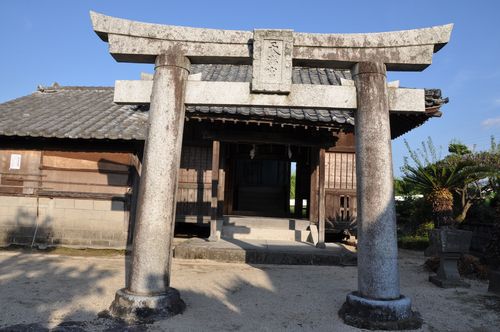 乙南里天満宮の鳥居