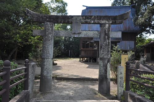 貴別当神社の鳥居