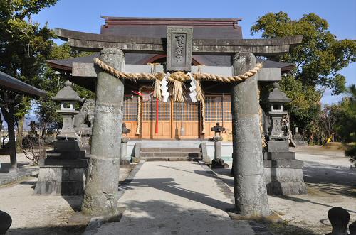 冠者神社の鳥居