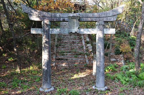 橿森稲荷神社鳥居