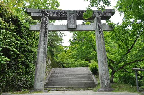 仁比山神社の鳥居