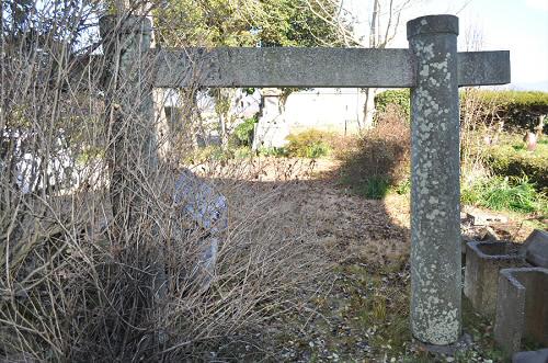 冠者神社の鳥居