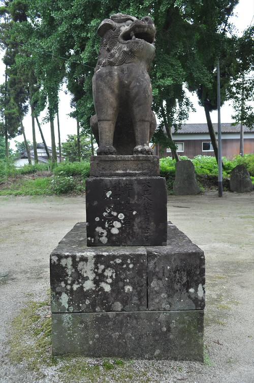 田上神社狛犬