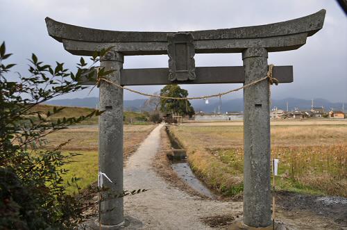 貴船大明神鳥居