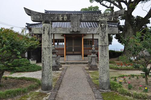 上六丁天満宮の鳥居