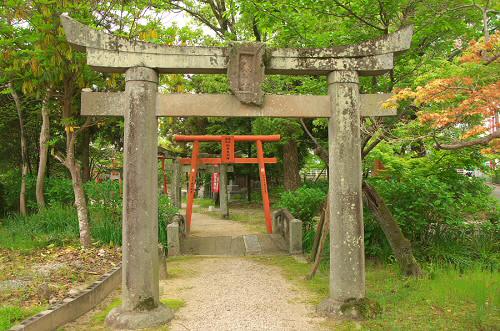 櫛森稲荷神社鳥居