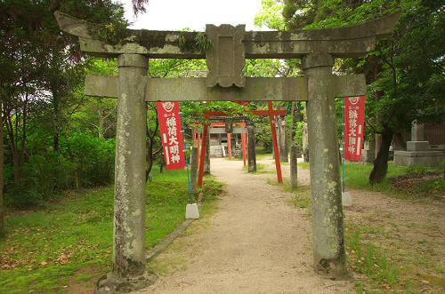 櫛森神社鳥居