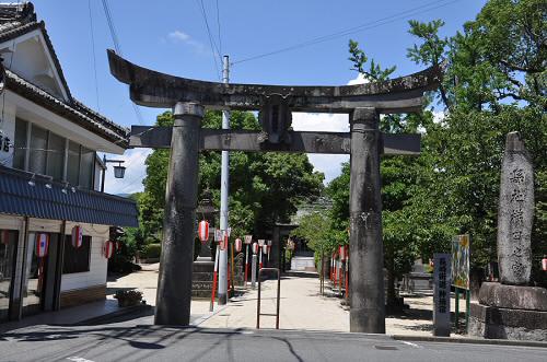 櫛田宮の鳥居