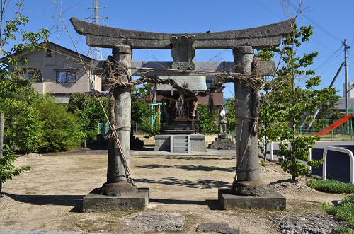 鶴田天満宮鳥居