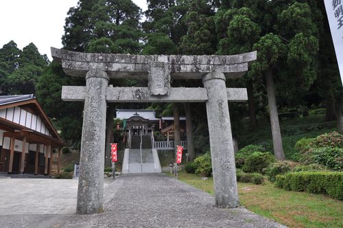 脊振神社の鳥居