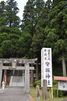 脊振神社の杉