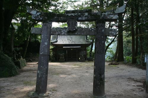 倉岡神社の鳥居